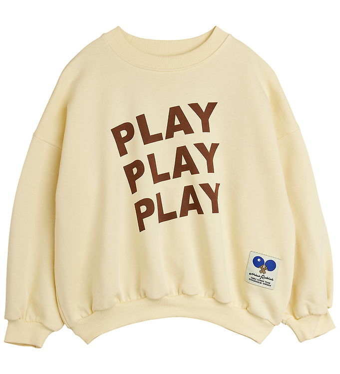 Mini Rodini Sweatshirt - PLAY - Off White Mini Rodini Sweatshirt - PLAY - Off White