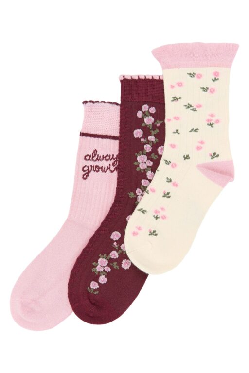 Minipop Marry - Bamboo Socks 3-pack - Huckleberry - 27/30 Minipop Marry - Bamboo Socks 3-pack - Huckleberry - 27/30