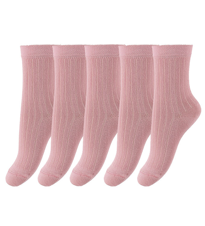 Minipop Strømper - Bambus - 5-pak - Rose Minipop Strømper - Bambus - 5-pak - Rose