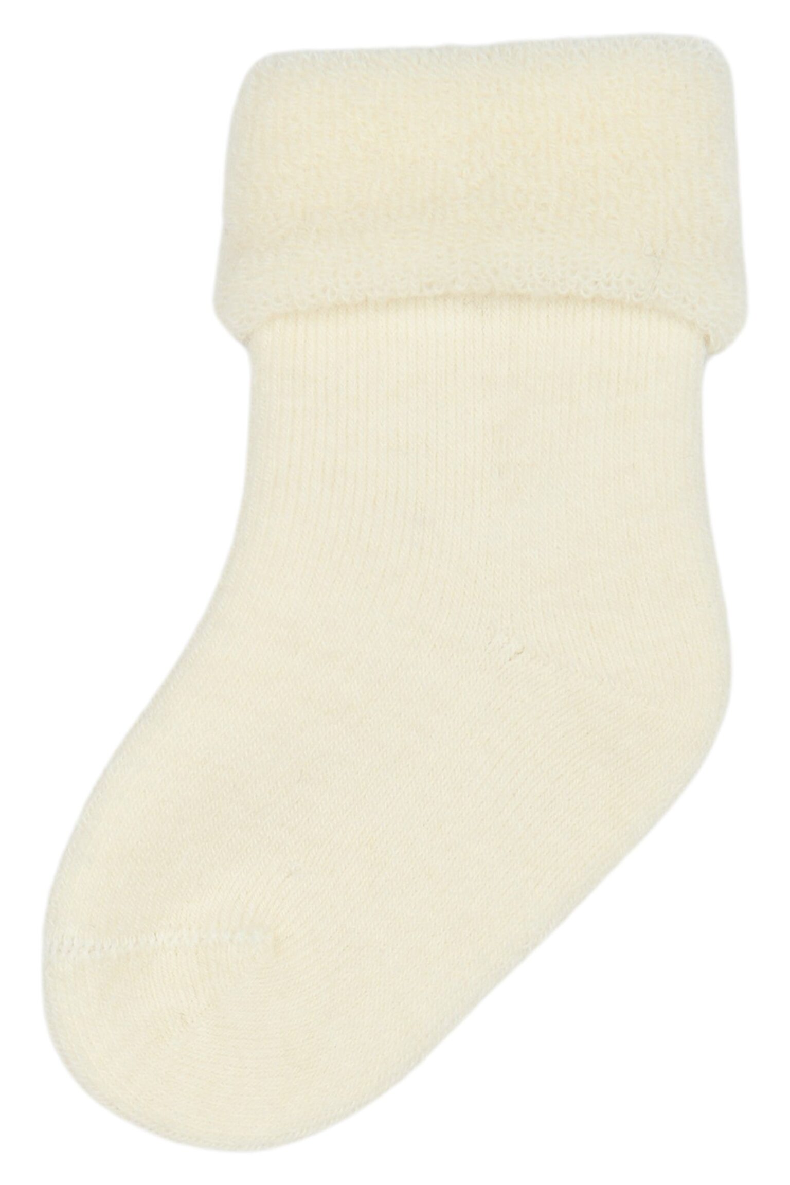 Minipop Wool - Baby Sock - Off White - 15/18