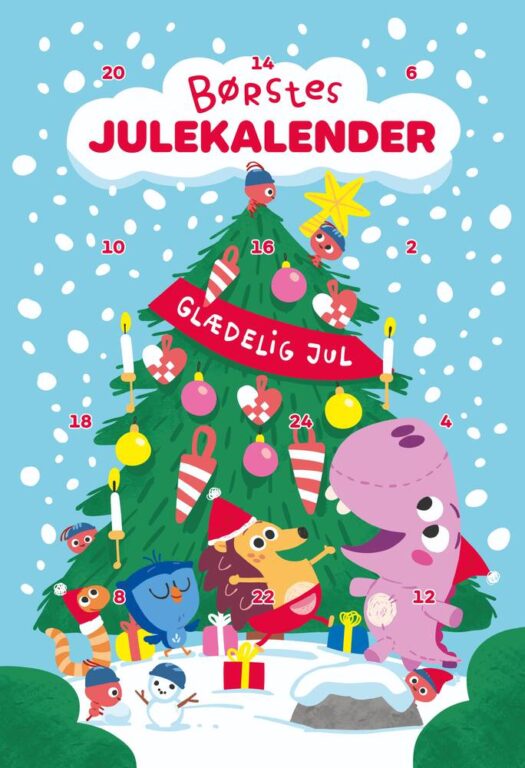 Minisjang - Børste - Julekalender Minisjang - Børste - Julekalender
