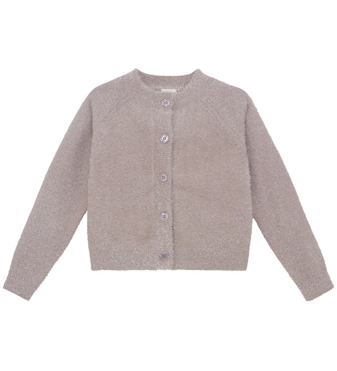 Minymo Cardigan - Strik - Rose Dust m. Gulglimmer