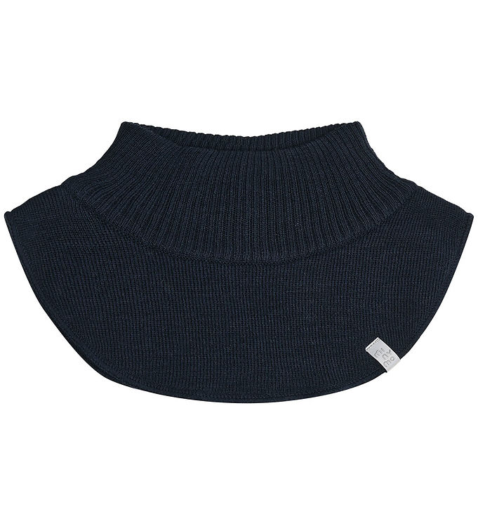 Minymo Halsedisse - Uld/Akryl - Strik - 2-lags - Dark Sapphire