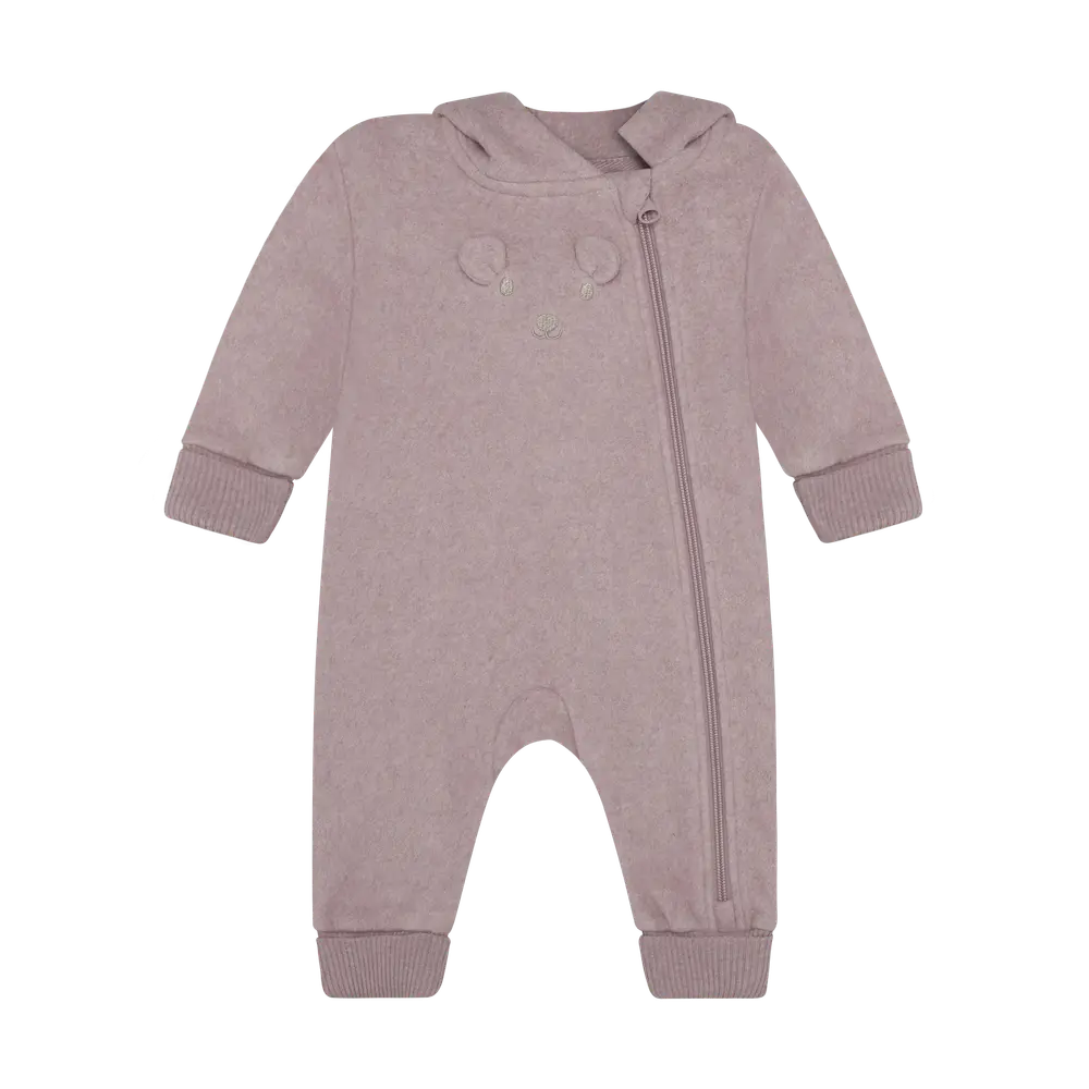 Minymo Køredragt M. Fleece - Fawn - 68