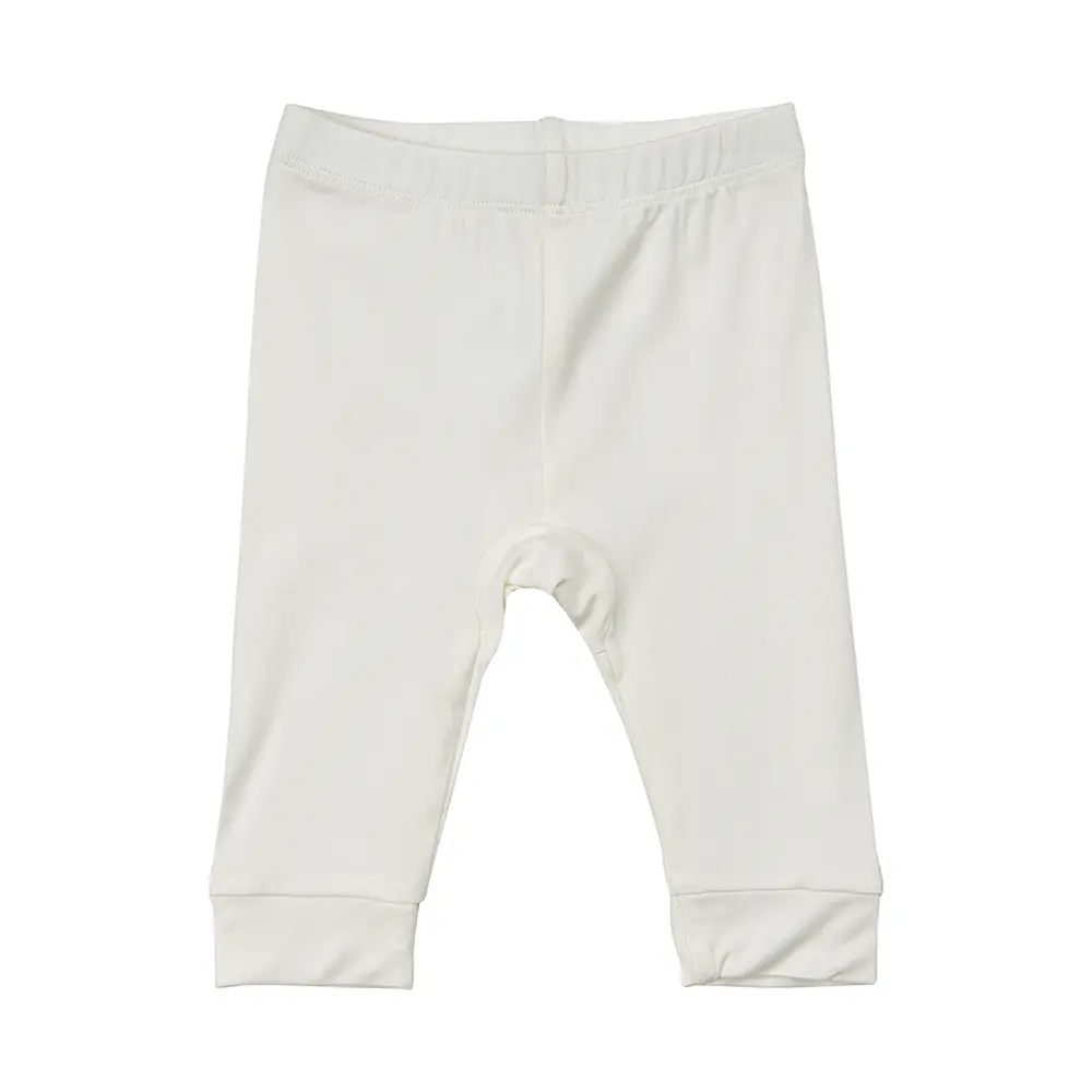 Minymo Leggings - Bamboo - White - 86