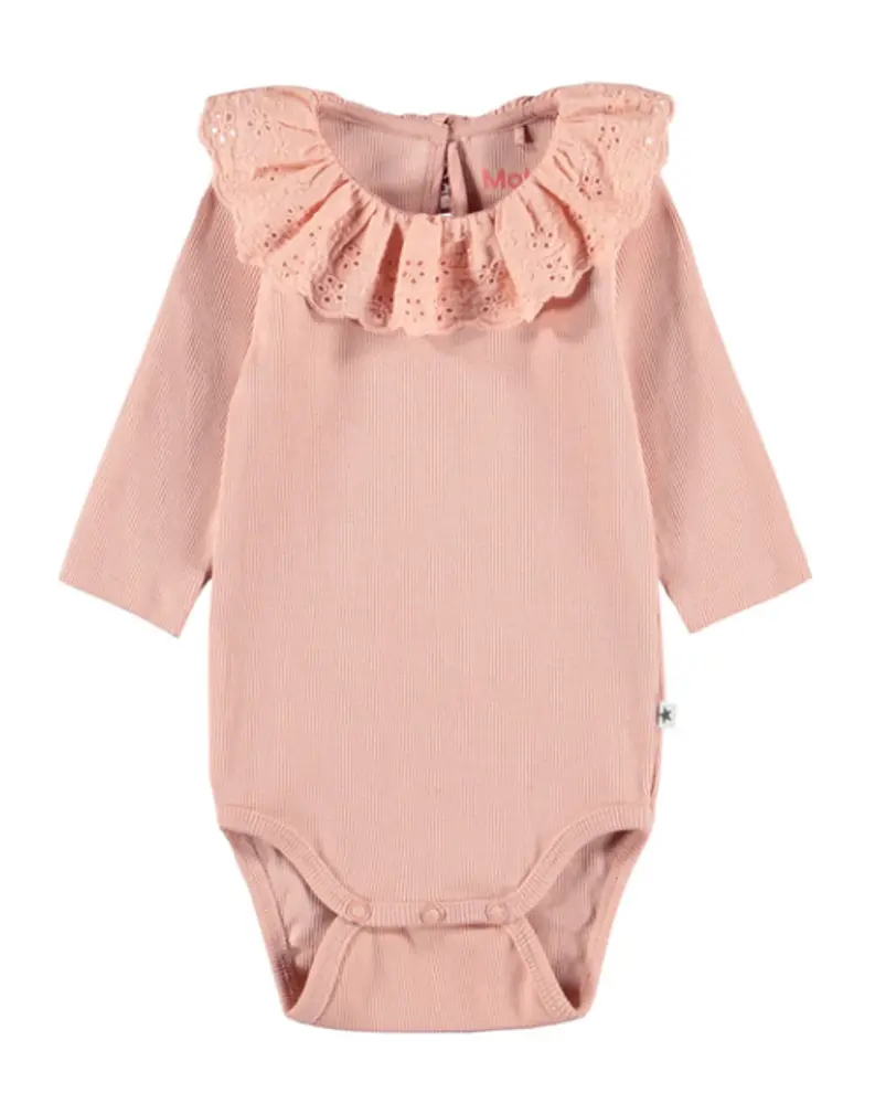 Molo Faye Langærmet Body - Mellow Rose - 56