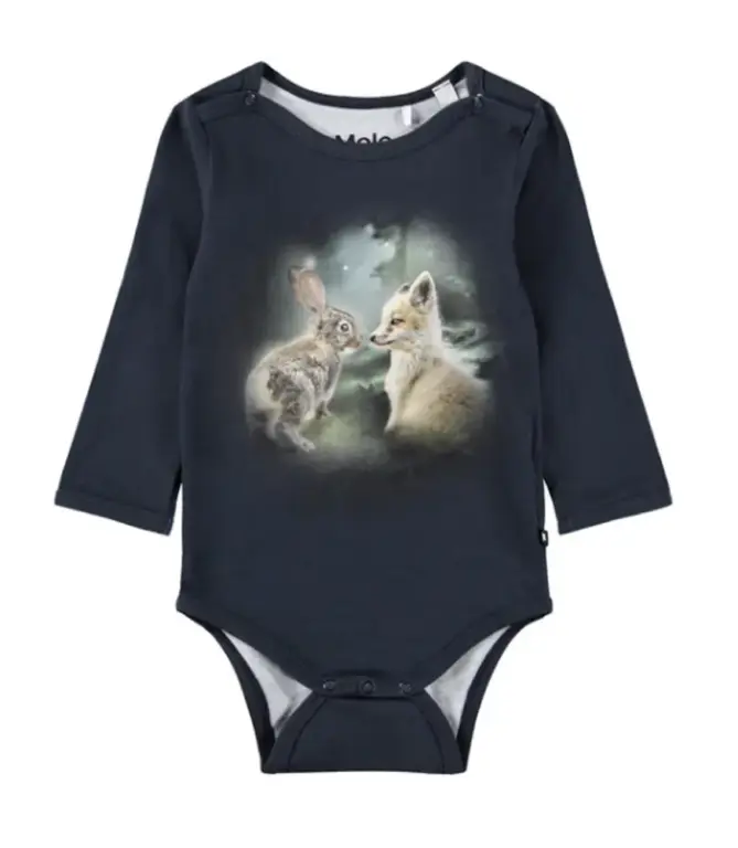 Molo Foss Langærmet Body - Fable Buddies - 56