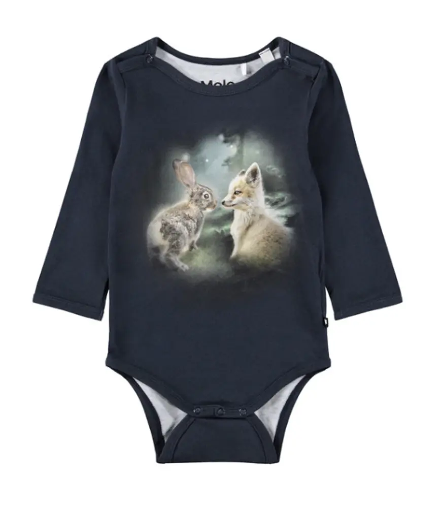 Molo Foss Langærmet Body - Fable Buddies - 56