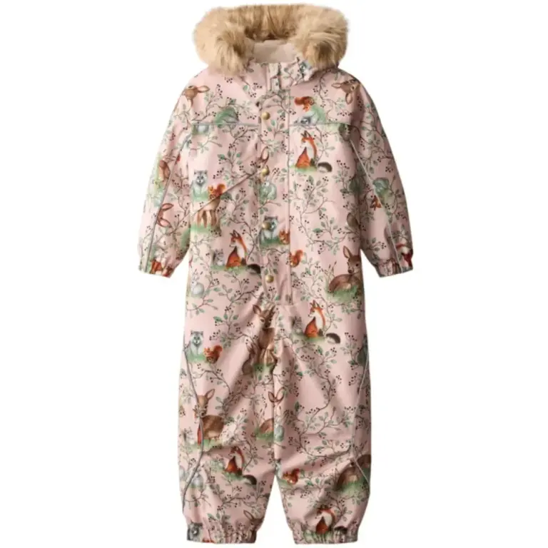 Molo Polaris Fur Flyverdragt - Furry Friends - 92