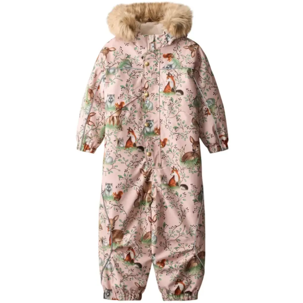 Molo Polaris Fur Flyverdragt - Furry Friends - 92