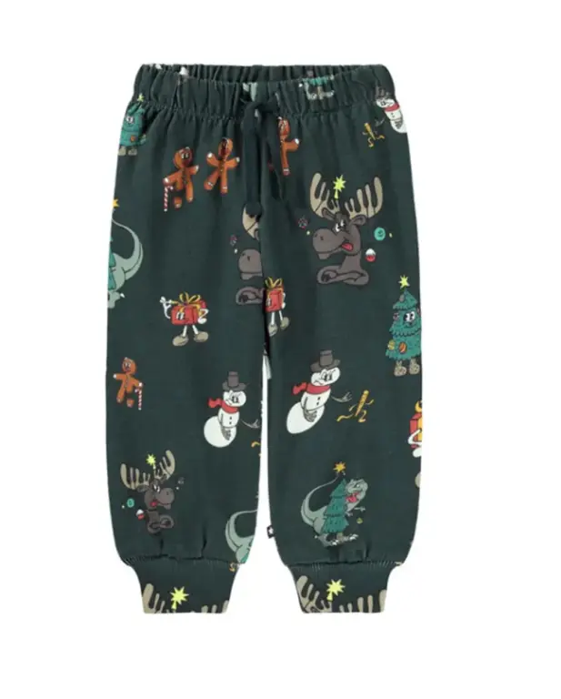 Molo Simeon Bukser - Cartoony Xmas - 104