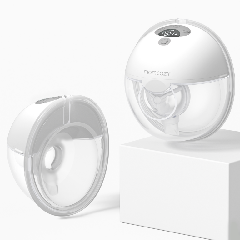 Momcozy M5 Smart Enkelt Bærbar Brystpumpe - Grå
