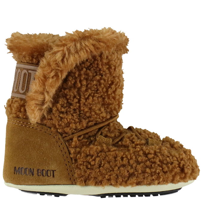 Moon Boot Vinterstøvler - Crib Teddy - Cognac Moon Boot Vinterstøvler - Crib Teddy - Cognac