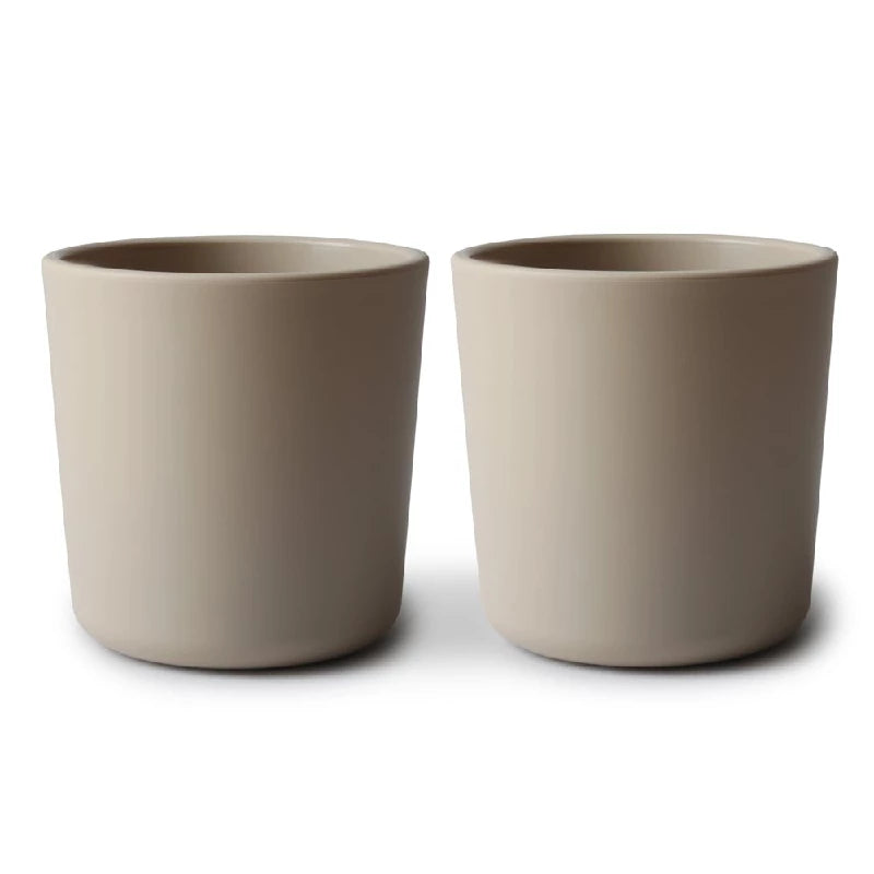 Mushie Cup - Vanilla - (Set of 2 Pcs) Mushie Cup - Vanilla - (Set of 2 Pcs)