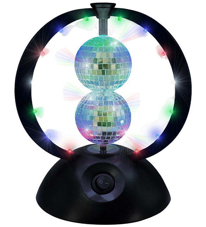 Music Diskokugle - Rotating Double Mirror Balls