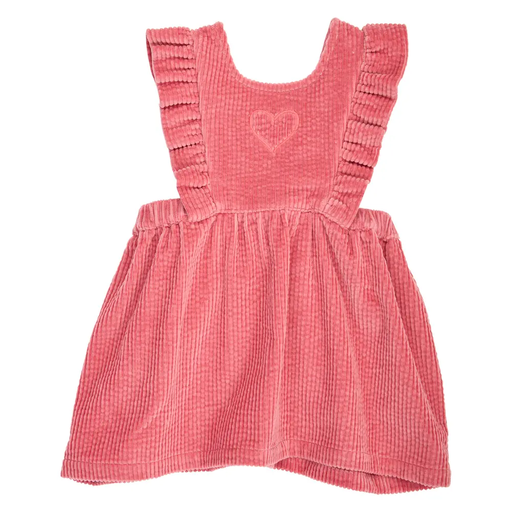 Müsli Corduroy Kjole i Fløjl - Baroque Rose - 80 Müsli Corduroy Kjole i Fløjl - Baroque Rose - 80