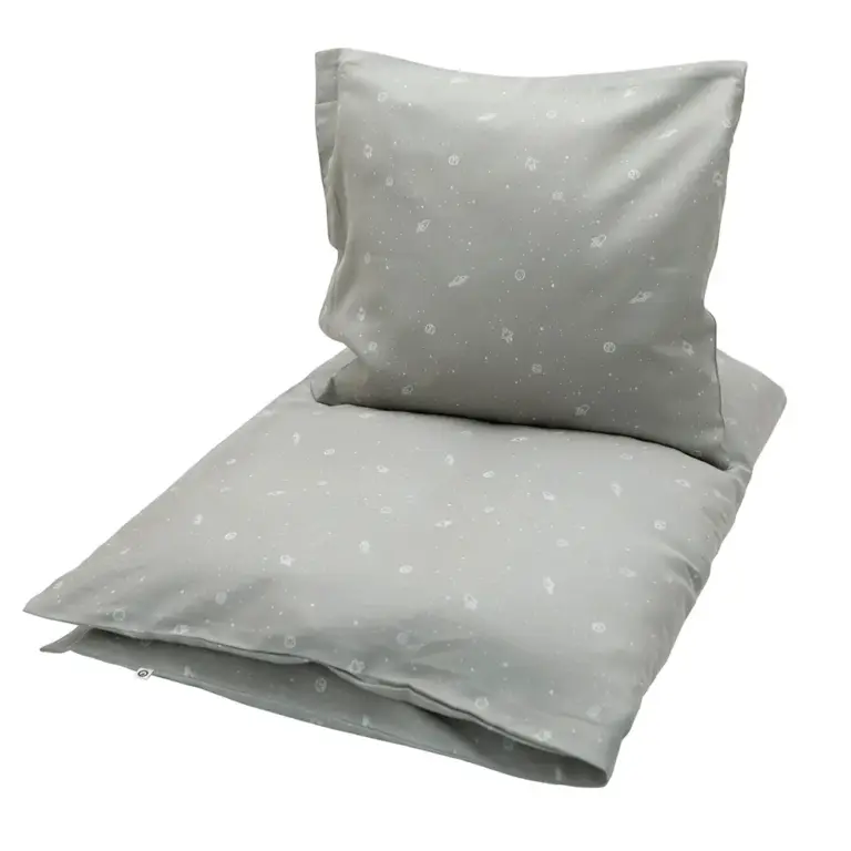 Müsli Cosmos Sengetøj Baby - Green/ Cream 70 X 100 Cm