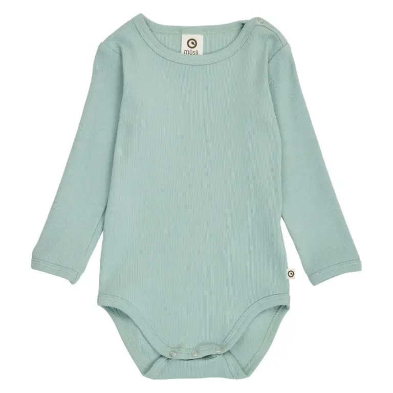 Müsli Cozy Me Rib Body - Seafoam - 56