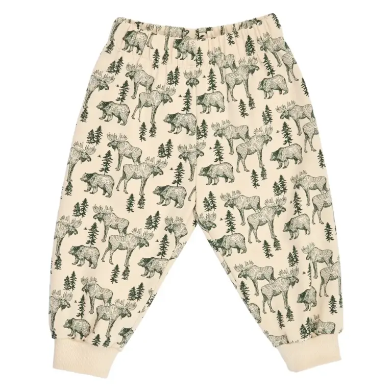 Müsli Forest Bukser - Oak/Forest Green - 56