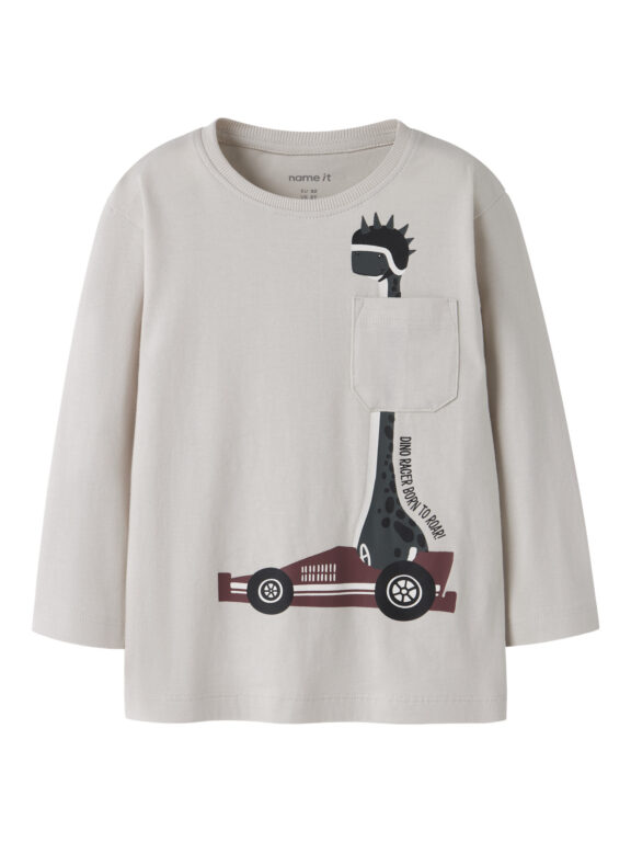 NAME IT Bluse Vilian Pumice Stone Dino Racer