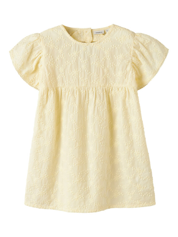 NAME IT Kjole Frederikke Pear Sorbet NAME IT Kjole Frederikke Pear Sorbet