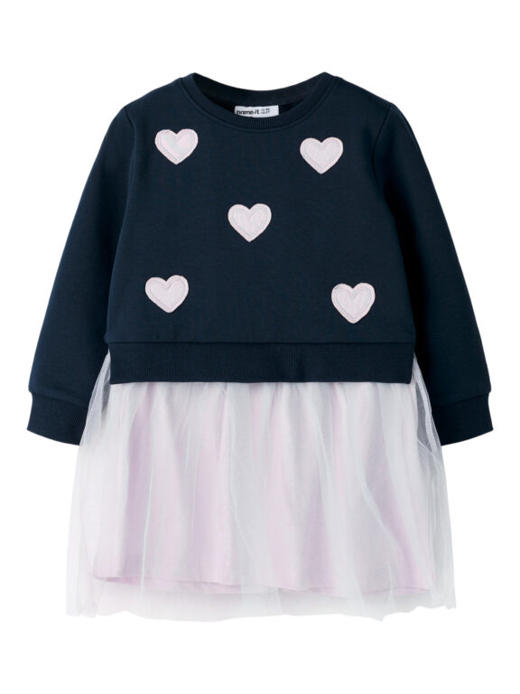 NAME IT Sweat Kjole Bianja Navy Blazer NAME IT Sweat Kjole Bianja Navy Blazer