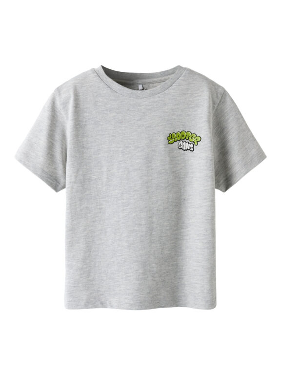NAME IT T-Shirt Kieran Grey Melange