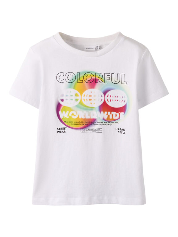 NAME IT T-Shirt Loiean Bright White NAME IT T-Shirt Loiean Bright White