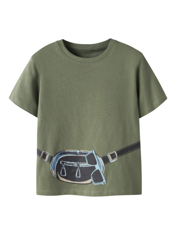 NAME IT T-shirt Henni Olivine