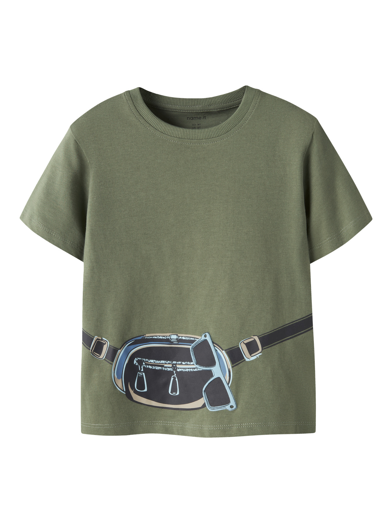 NAME IT T-shirt Henni Olivine