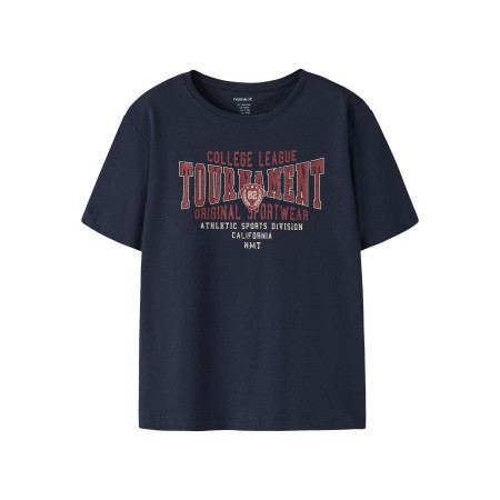 NAME IT T-shirt Vilogo Navy Blazer College