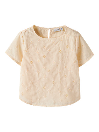NAME IT T-shirt Violeta Buttercream
