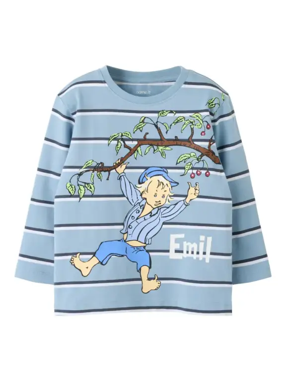Name It Alf Emil Trøje - Ashley Blue - 86