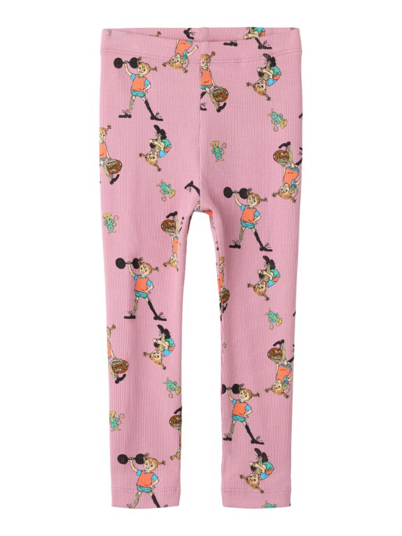 Name It Ara Pippi - Slim Legging Sky - Lilas - 86 cm