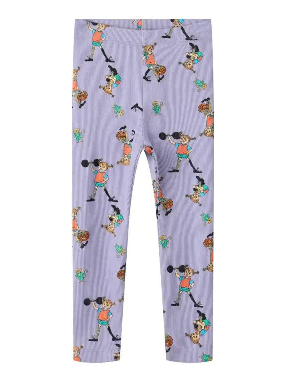 Name It Ara Pippi Slim Leggings - Heirloom Lilac - 86