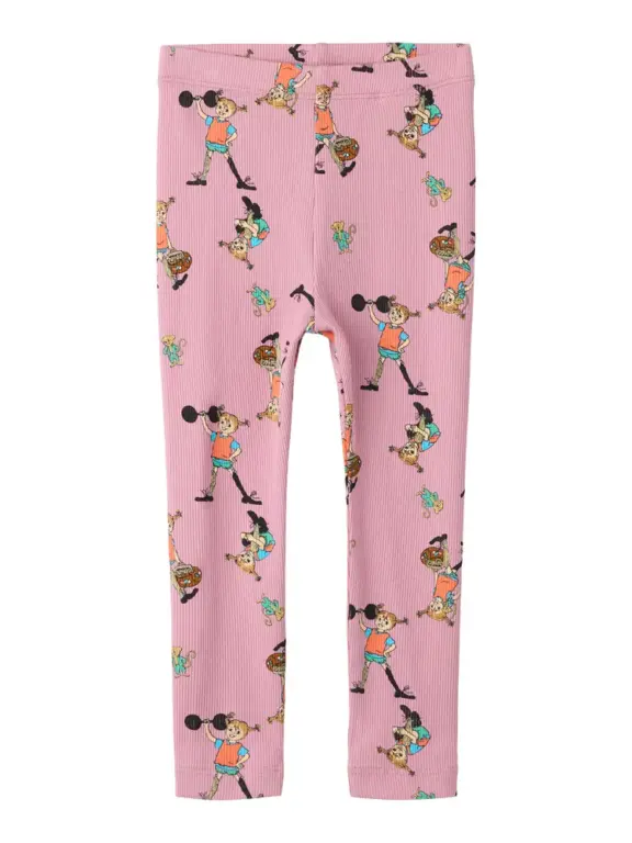 Name It Ara Pippi Slim Leggings - Lilas - 86