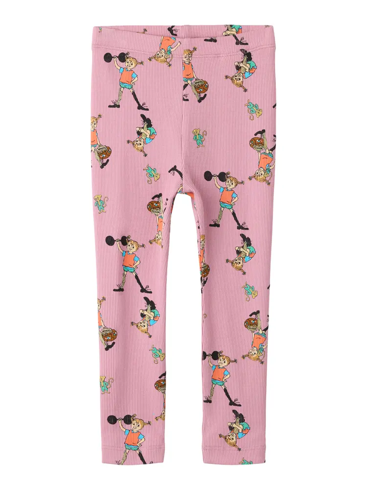 Name It Ara Pippi Slim Leggings - Lilas - 86