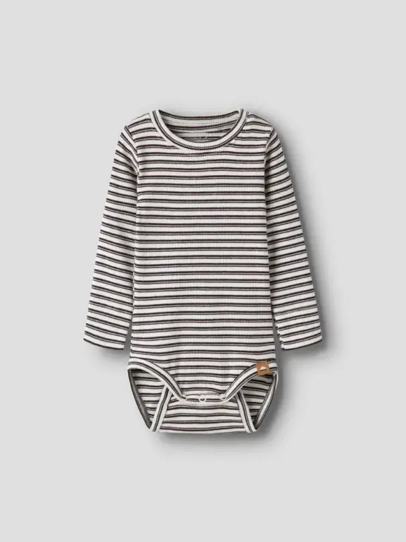 Name It Berro R Langærmet Body - Chocolate Plum - 74