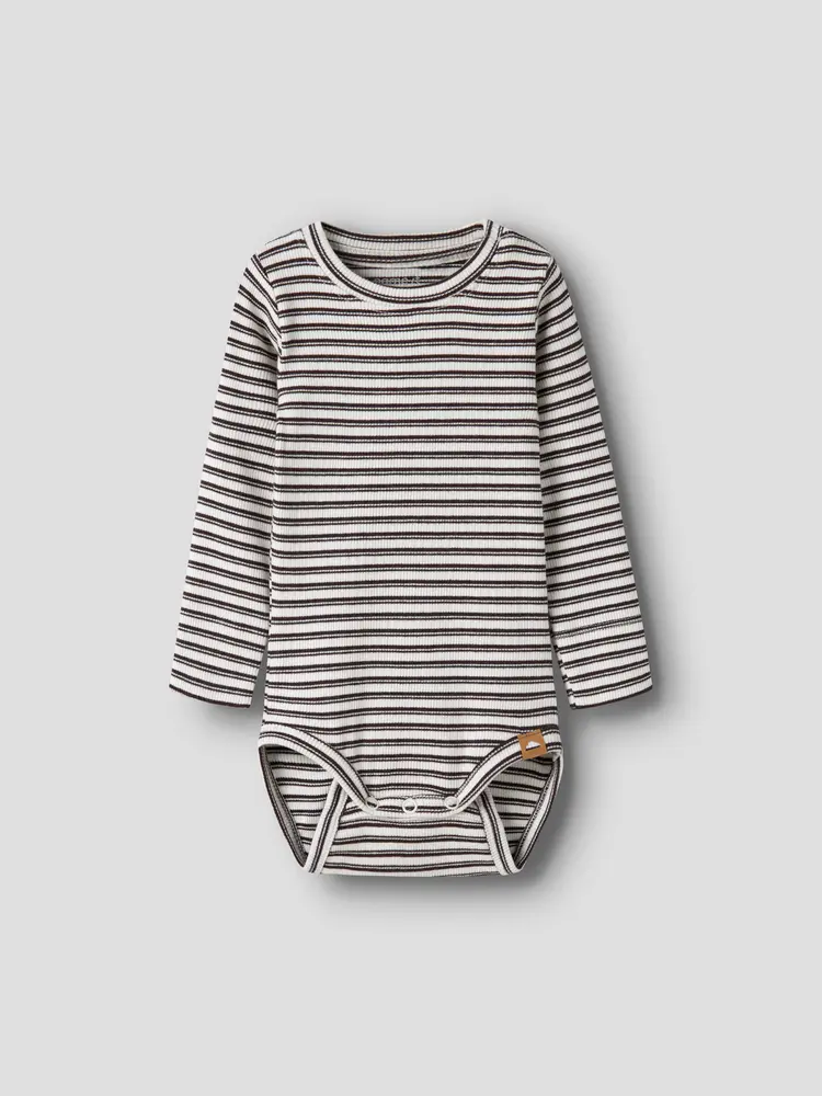 Name It Berro R Langærmet Body - Chocolate Plum - 74