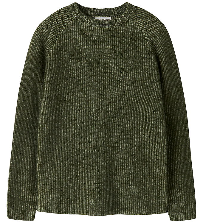 Name It Bluse - Strik - NkmRosla - Olive Night