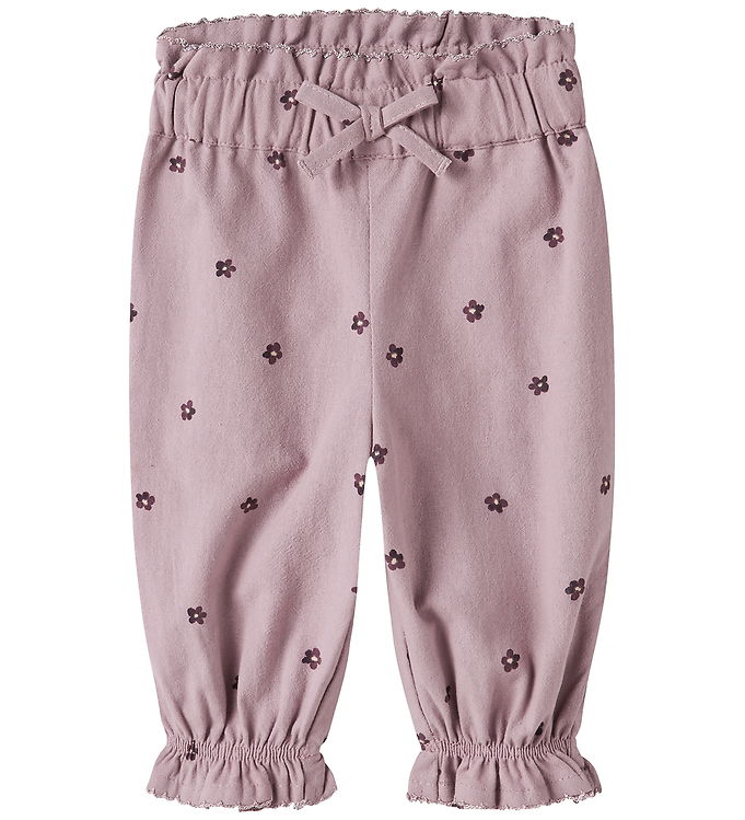Name It Bukser - NbfRyme - Mauve Shadows