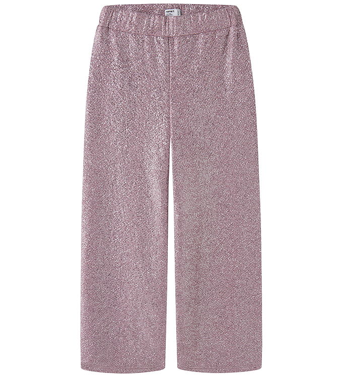 Name It Bukser - Wide - NkfDitsa - Mauve Shadows