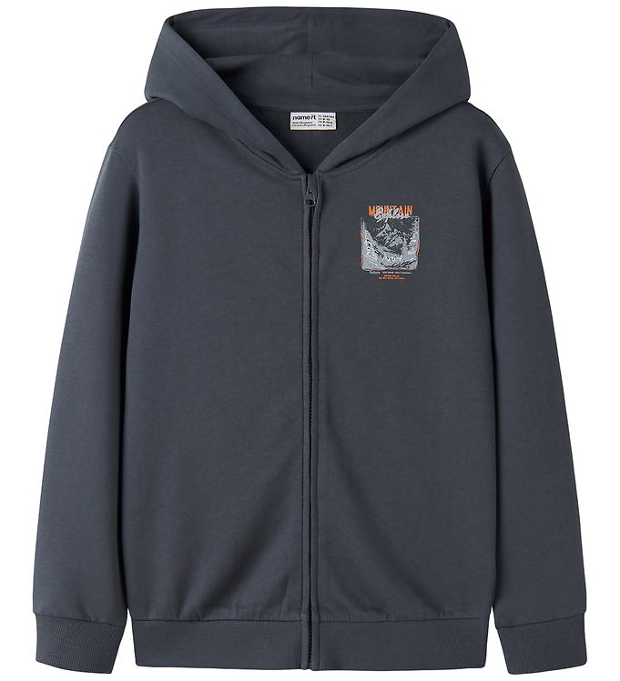 Name It Cardigan - NkmVoltinus - Ombre Blue/Mountain