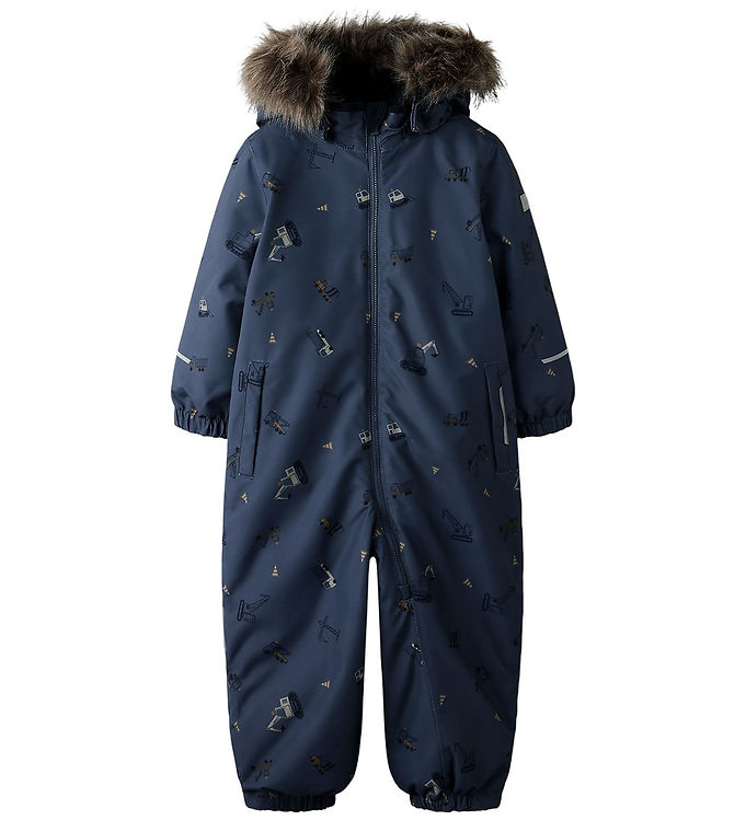 Name It Flyverdragt - NmmSnow10 - Noos - Vintage Indigo/Work
