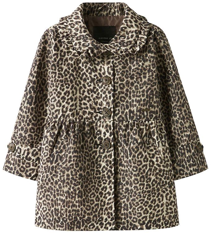 Name It Frakke - NmfMadelin - Birch m. Leopard