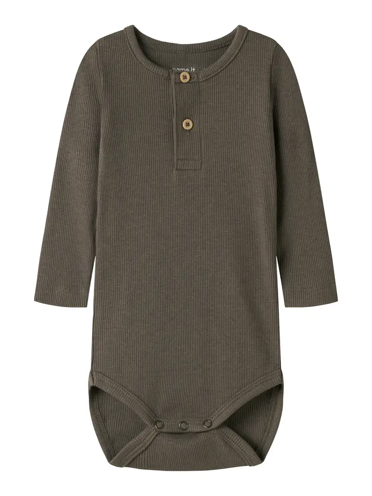 Name It Kab Langærmet Body - Morel - 50 Name It Kab Langærmet Body - Morel - 50