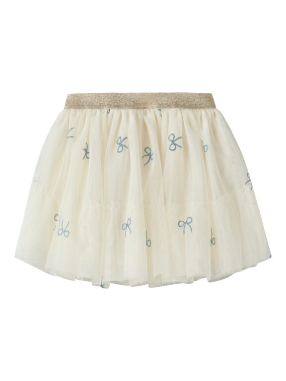 Name It Kira - Tulle Skirt - Antique White/Vintage Indigo - 92 cm