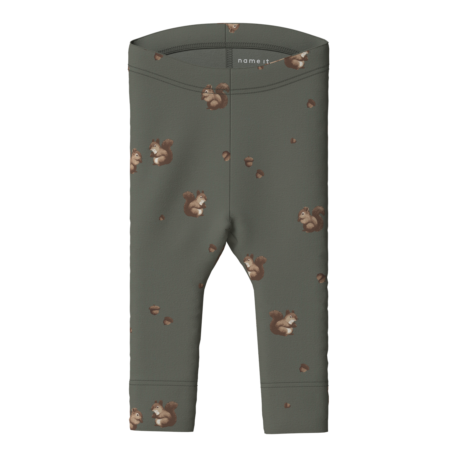 Name It Legging Til Baby Dreng Med Egern Print - 74