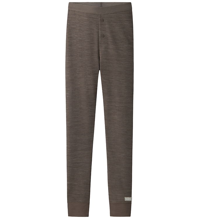 Name It Leggings - Uld/Viscose - NkfWyla - Morel