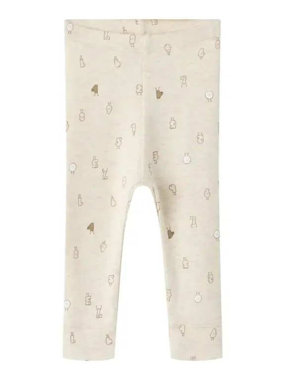 Name It Lydus Leggings - Peyote Melange - 80